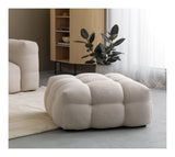 Hudson 3-pers Sofa, Beige bouclé - Unoliving.com