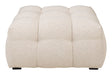 Hudson Puf, Beige bouclé - Unoliving.com