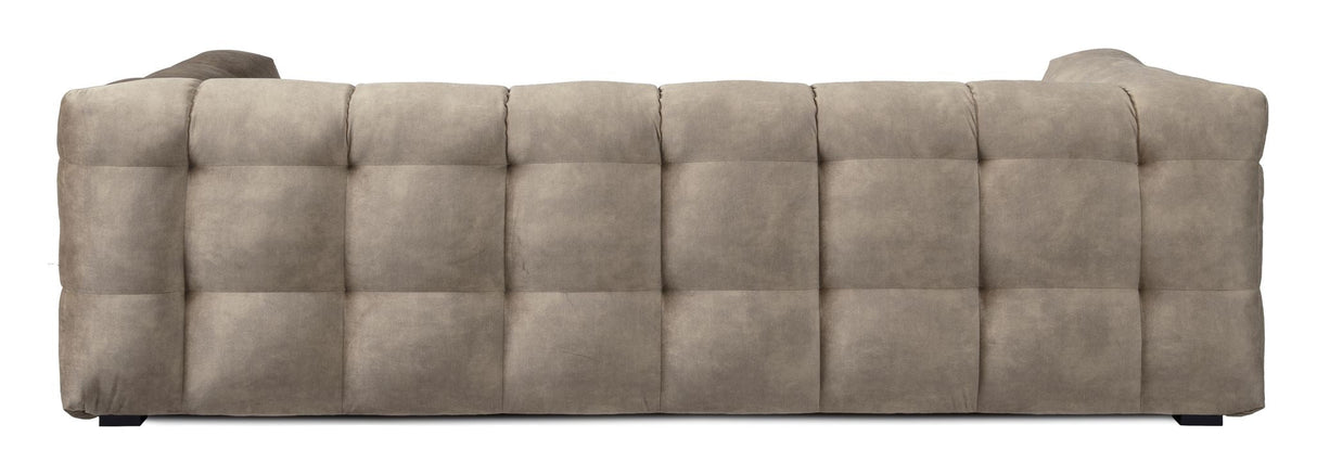 Hudson Sofa - beige m. sorte ben - Unoliving.com