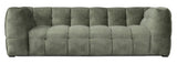 Hudson Sofa - mørk grøn m. sorte ben - Unoliving.com