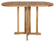 Huekva Altan/Havebord, 120x60x75, Teak - Unoliving.com