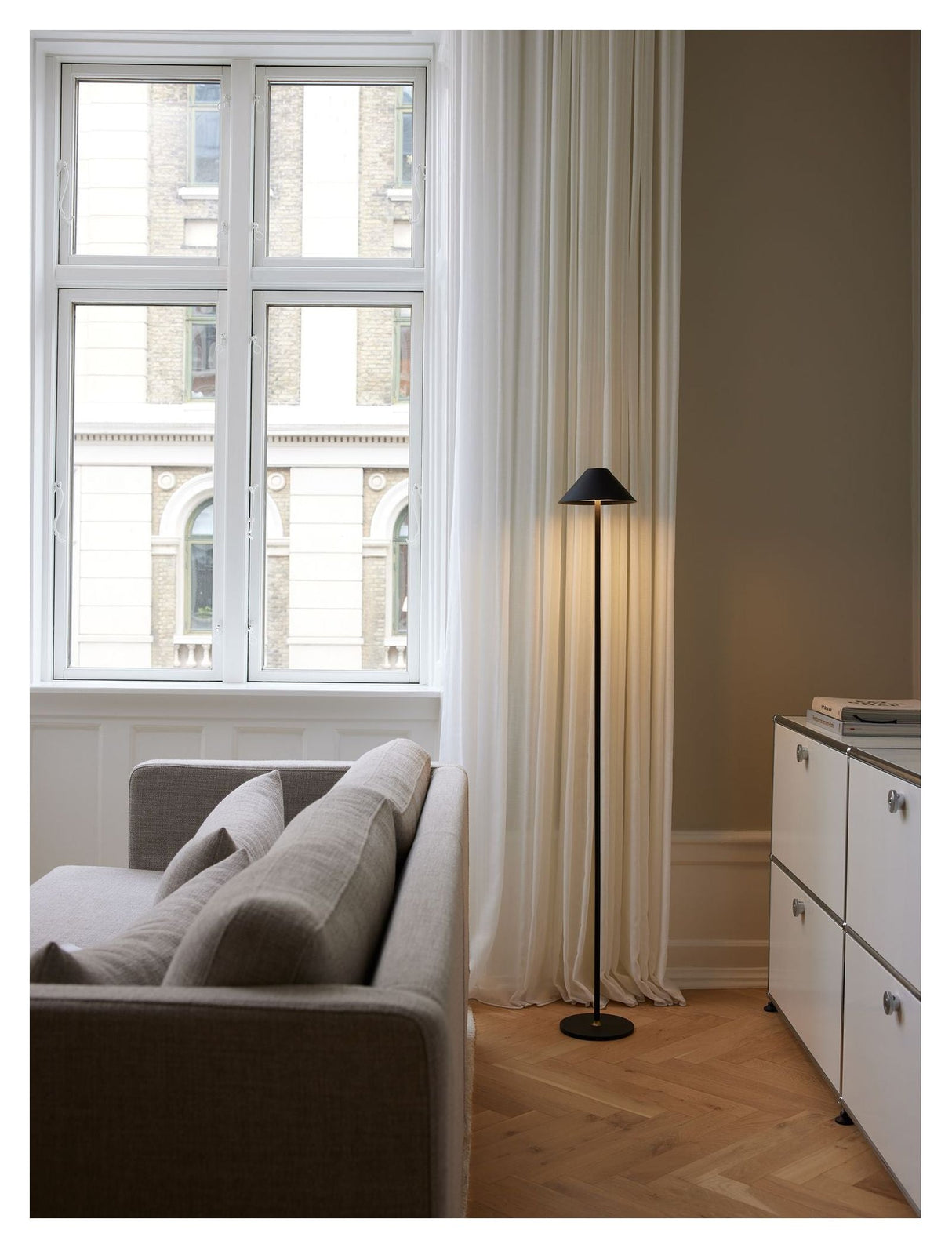 Hygge Bordlampe Ø19 Batteri, Dyb Grøn - Unoliving.com