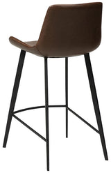 Hype barstol Vintage Cocoa Kunstlæder, SH: 65cm - Unoliving.com