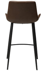 Hype barstol Vintage Cocoa Kunstlæder, SH: 65cm - Unoliving.com