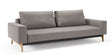 Idun Sovesofa 140 m. egeben, Mixed Dance/Grey - Unoliving.com