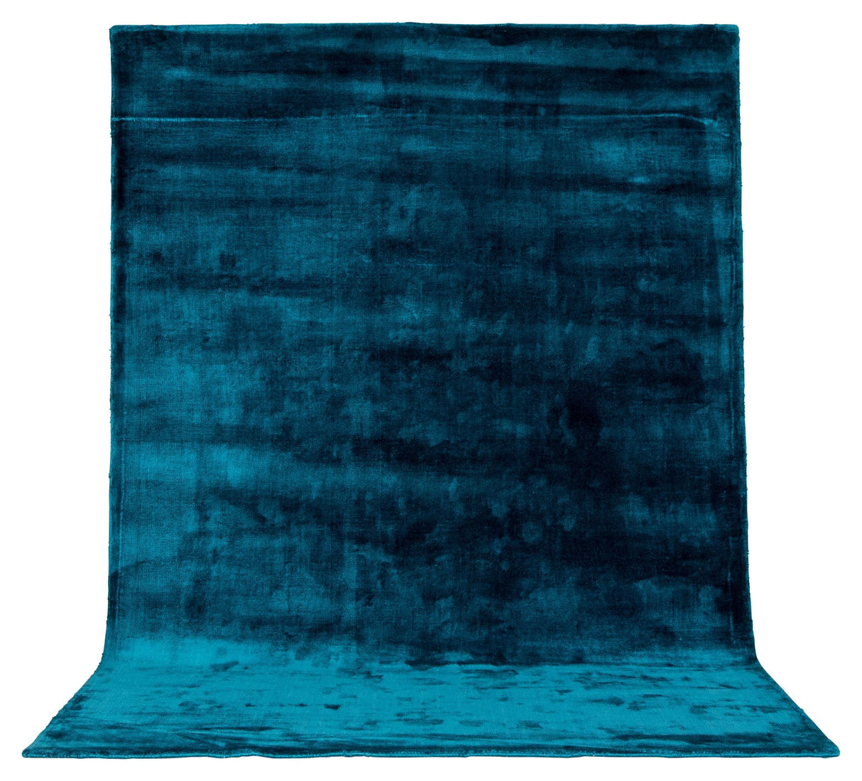 Indra Viscose tæppe, 201x301, Blue - Unoliving.com