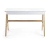 Ingo Skrivebord 120x60 Hvid top - Unoliving.com