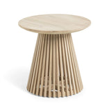 Irune Sidebord Ø50 Teak - Unoliving.com