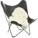 Islandsk korthåret Lammeskind 100-120cm - Off White - Unoliving.com