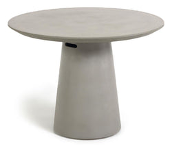 Itai Havebord Fiberbeton/Jern, Ø120 - Unoliving.com