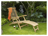 Jackson Deckchair, Teak - Unoliving.com