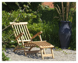 Jackson Deckchair, Teak - Unoliving.com