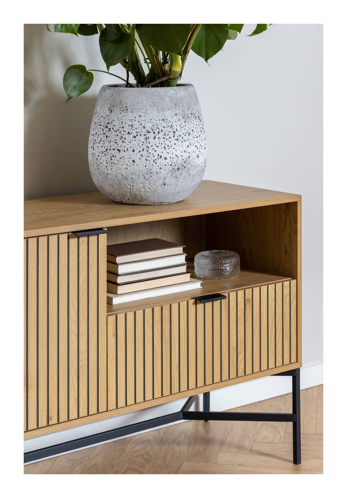 Jaipur Skænk, Naturlig MDF - Unoliving.com