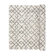 Janson Tæppe 300x200 bomuld - Ivory/Sort - Unoliving.com