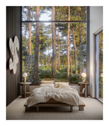 Japan Sengeramme, Brun lakeret fyrretræ, 140x200 - Unoliving.com