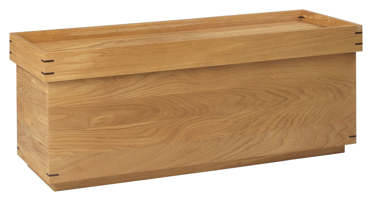 Japanese Bakkebord, 35x95, Mørk olieret eg - Unoliving.com