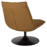 Jax Loungestol, Gul Bouclé - Unoliving.com