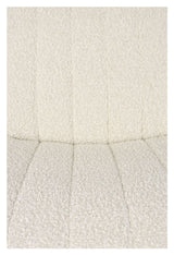 Jax Loungestol, Offwhite Bouclé - Unoliving.com