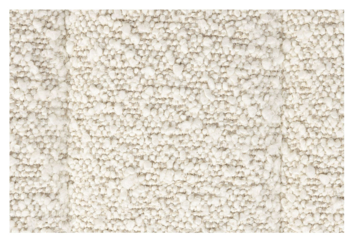 Jax Loungestol, Offwhite Bouclé - Unoliving.com