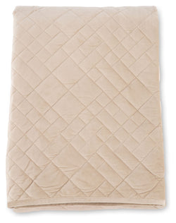 Jilly Sengetæppe 260x260 - Beige - Unoliving.com