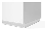 Join TV-Bord, Mat hvid/Valnød Top, 160x50x57 - Unoliving.com