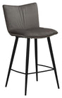 Join barstol, Alu-Grå Velour, SH: 67cm - Unoliving.com