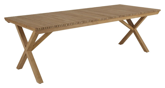 Julita Havebord Teak, 220x90 - Unoliving.com