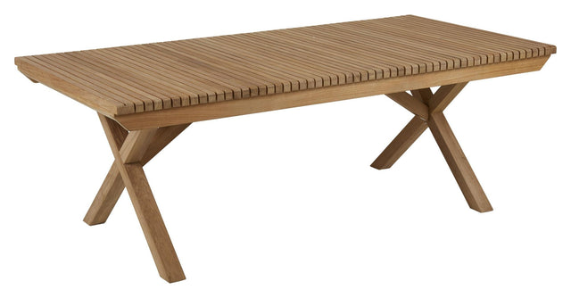 Julita Loungebord Teak, 140x70 - Unoliving.com