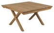 Julita Loungebord Teak, 90x90 - Unoliving.com