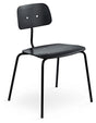 KEVI 2060 Spisebordsstol, Sort/Sort - Unoliving.com