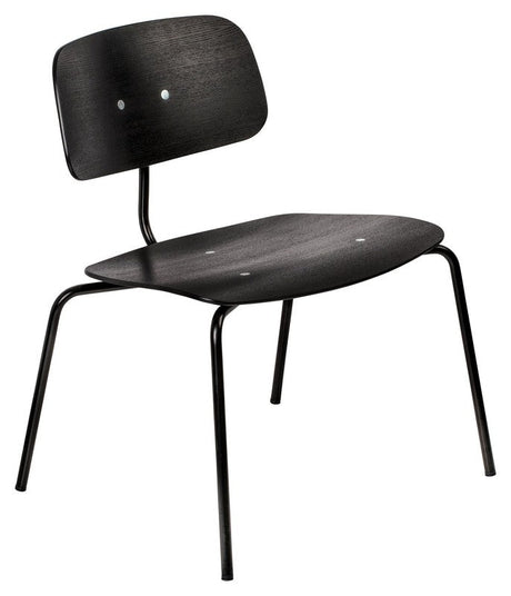 KEVI 2063 Loungestol, Sort/Sort - Unoliving.com