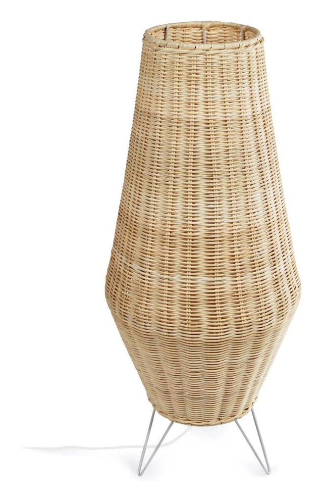 Kamaria Gulvlampe, Rattan - Unoliving.com