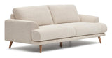 Karin 3-pers sofa - Hvid - Unoliving.com