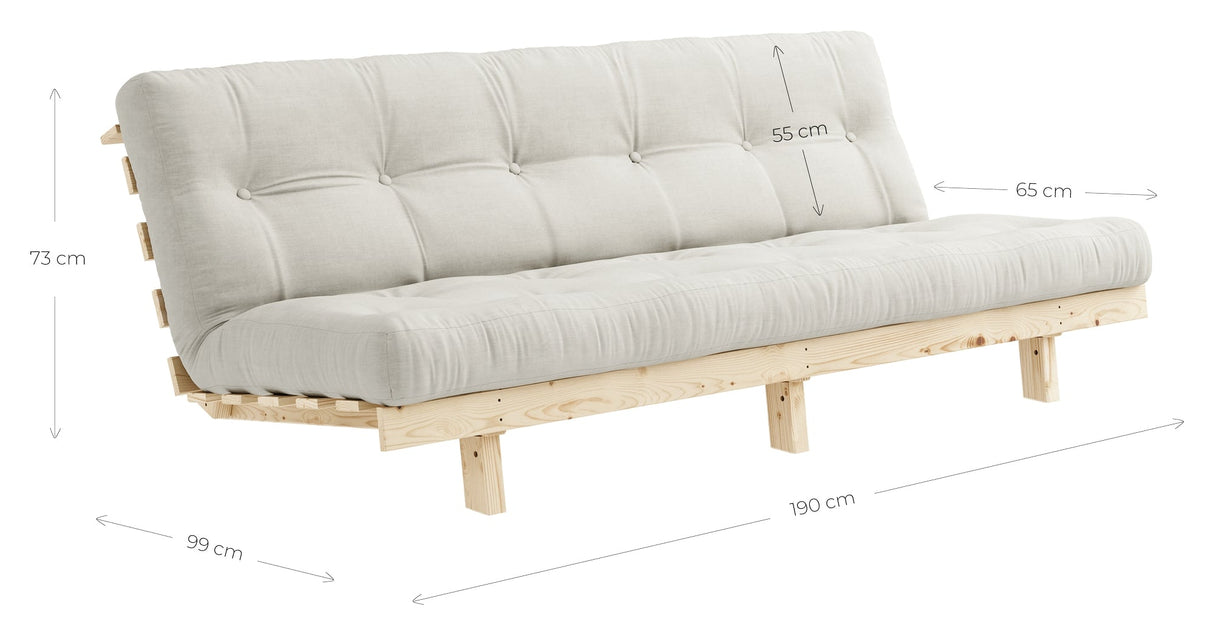 Karup Design Lean Sovesofa, Grey - Unoliving.com