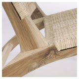 Kave Home Beida Loungestol - Massiv Teak - Unoliving.com