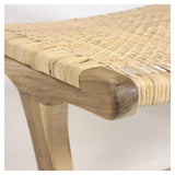 Kave Home Beida Loungestol - Massiv Teak - Unoliving.com