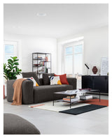 Kave Home Shantay Skænk Sort Metal, 160x72 - Unoliving.com