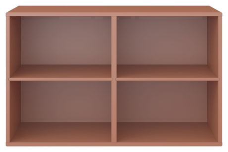 Keep Reol med 2 faste hylder. Modul 004, Terracotta - Unoliving.com