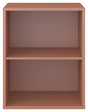 Keep Reol med fast hylde. Modul 003, Terracotta - Unoliving.com