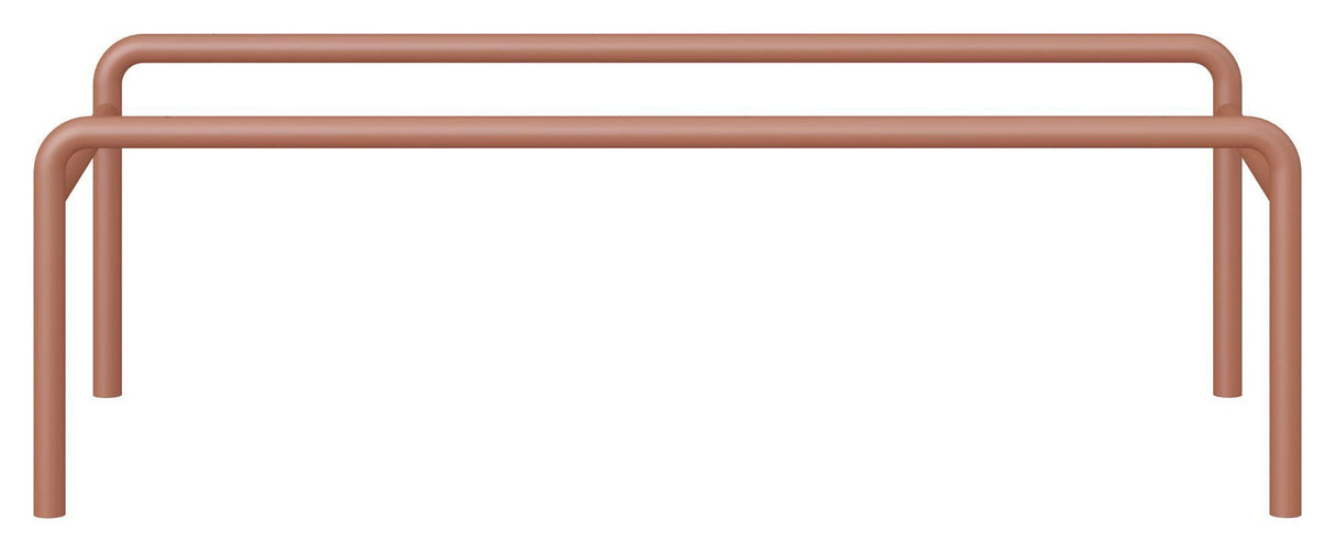 Keep, metal sokkel til B:88,6 cm, Terracotta