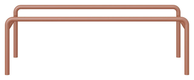 Keep, metal sokkel til B:88,6 cm, Terracotta