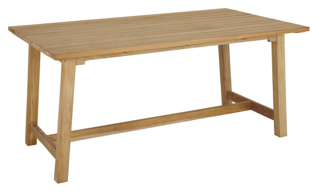 Keros Havebord, Teak, 160x90x73 - Unoliving.com