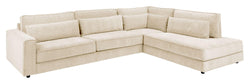 Kingsport Hjørnesofa open end højre, Beige - Unoliving.com