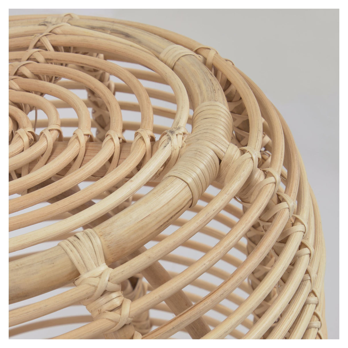 Kohana Sidebord, Ø46, Rattan - Unoliving.com