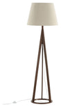 Kona Gulvlampe, Espresso/Linen - Unoliving.com