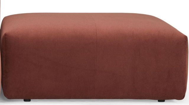 Kornum Ottoman, rust fløjl - Unoliving.com