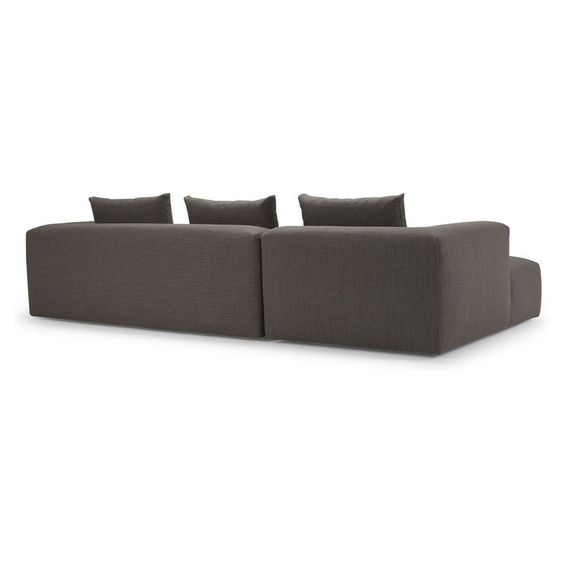 Kornum Sofa med chaiselong venstre, Taupe - Unoliving.com