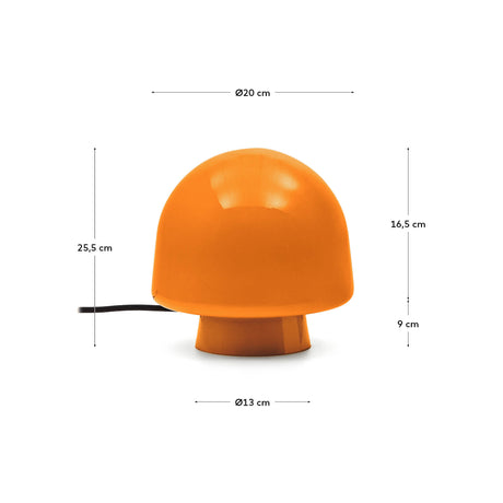 Reig Bordlampe, Orange