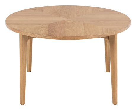 Laudal Sofabord, Naturlig MDF, Ø80 - Unoliving.com