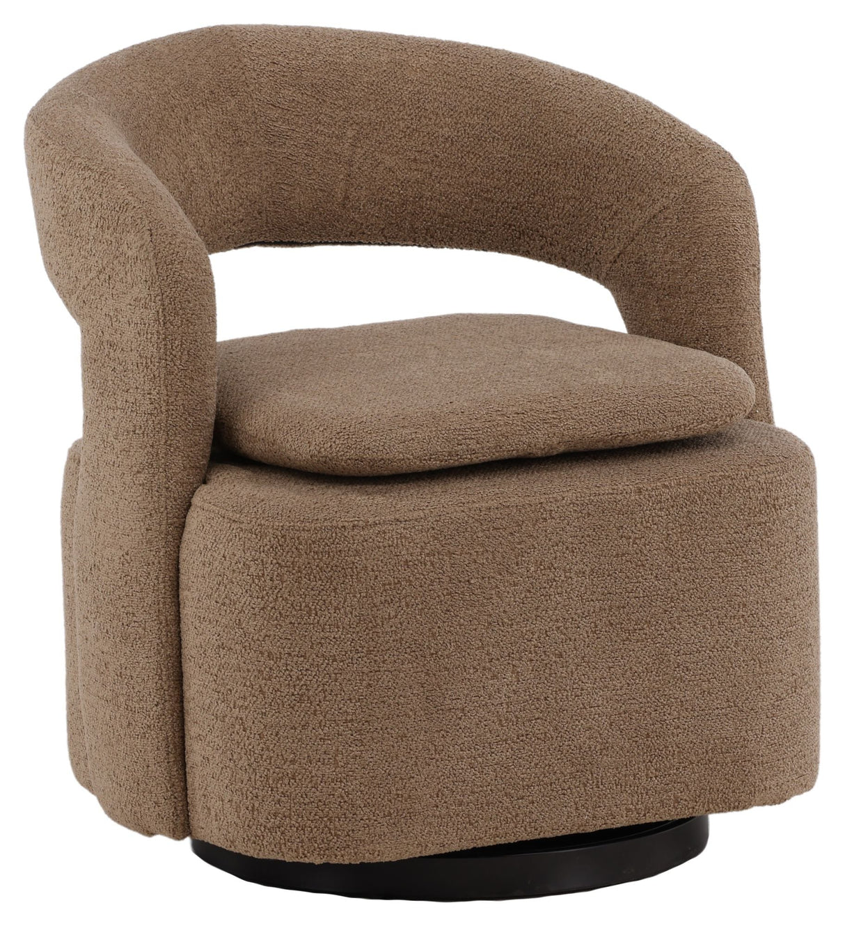 Laurel Loungestol - Beige Boucle - Unoliving.com